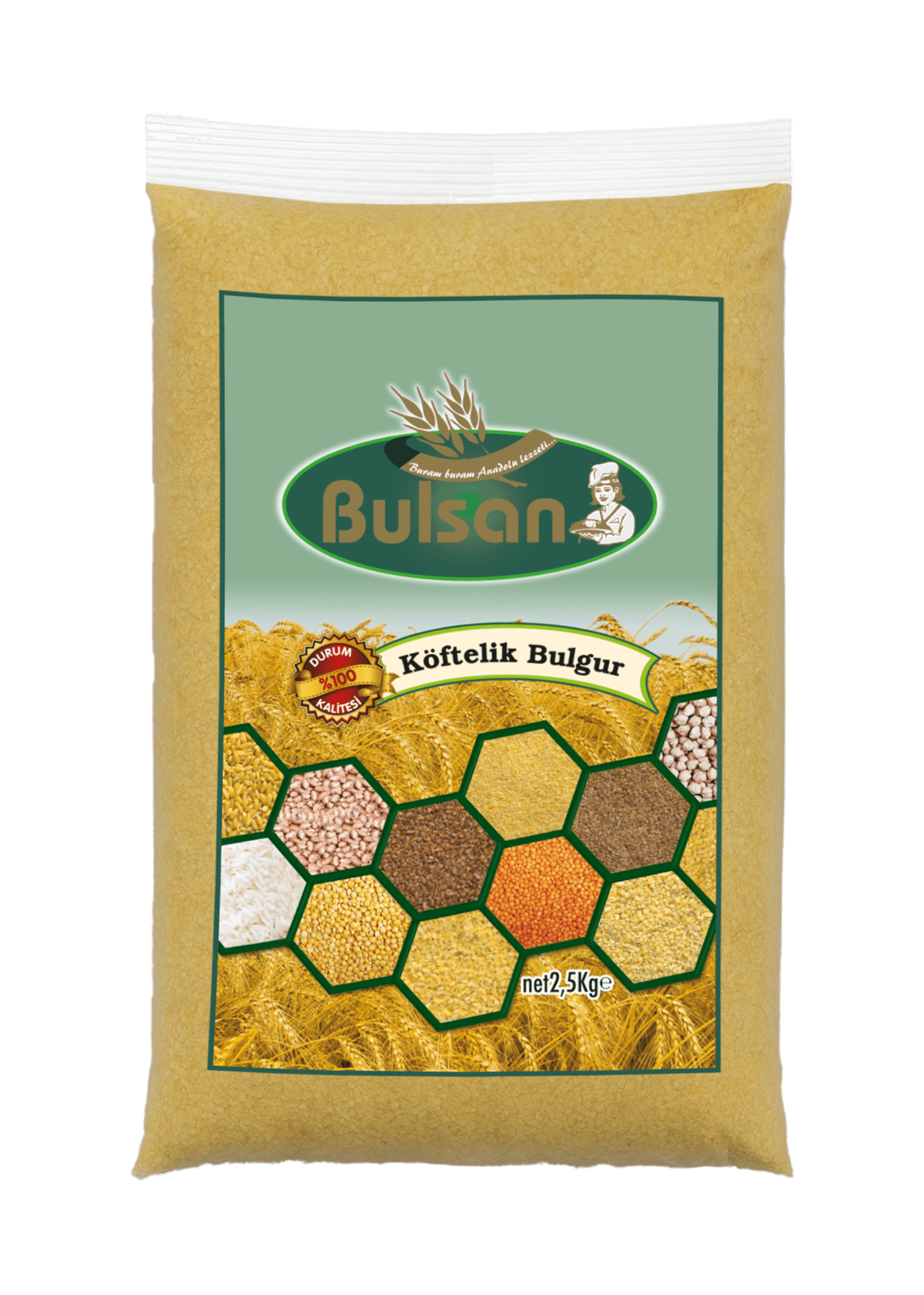 Bulsan Köftelik Bulgur 2.5 kg paket - Küçük resim