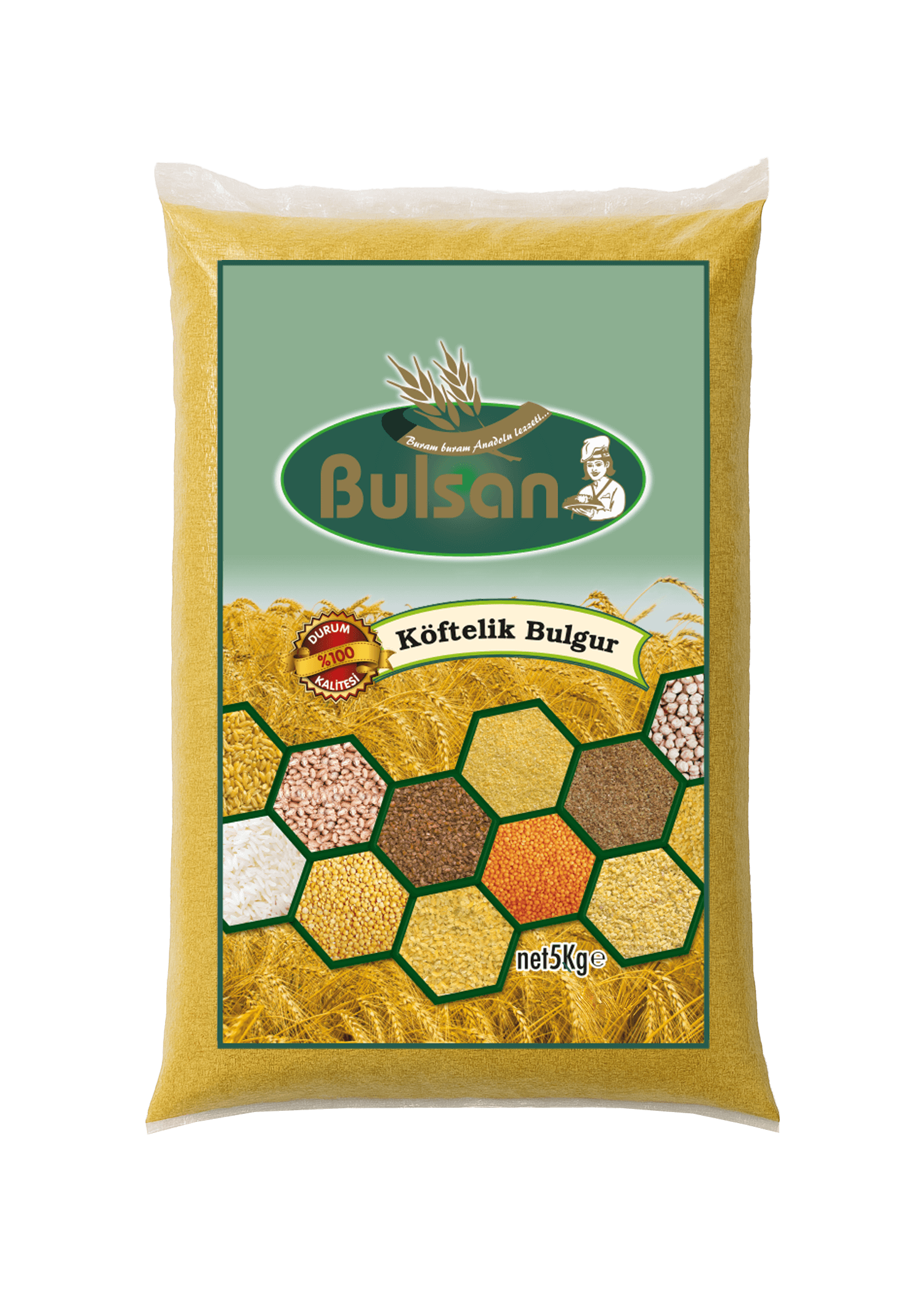 Bulsan Köftelik Bulgur 5 kg paket - Küçük resim