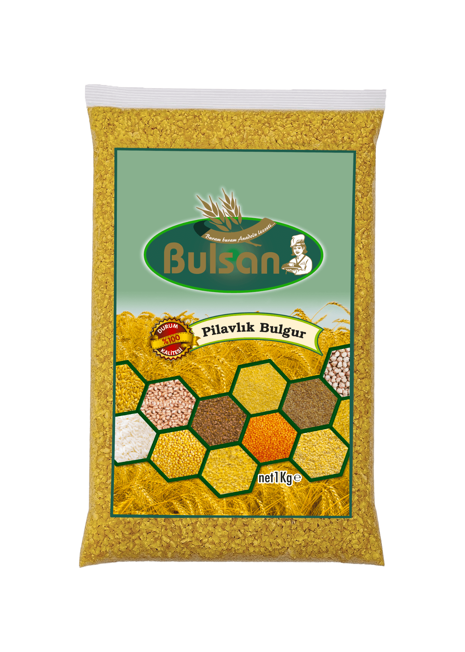 Bulsan Pilavlık Bulgur 1 kg paket