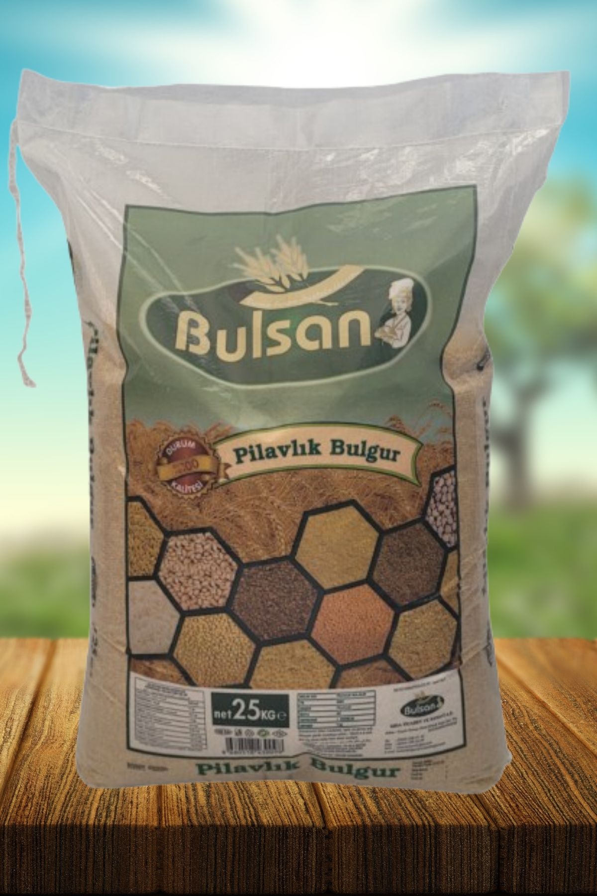 Bulsan Pilavlık Bulgur 25 kg paket