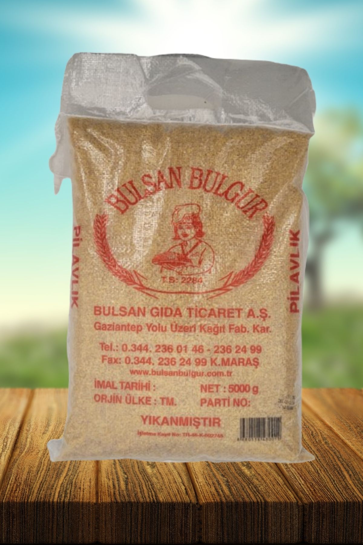 Bulsan İri Pilavlık Bulgur 5kg paket - Küçük resim